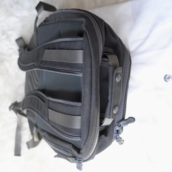 Moncler Salehe Bembury Canvas Backpack Black Authentic NWOT - Picture 8 of 12
